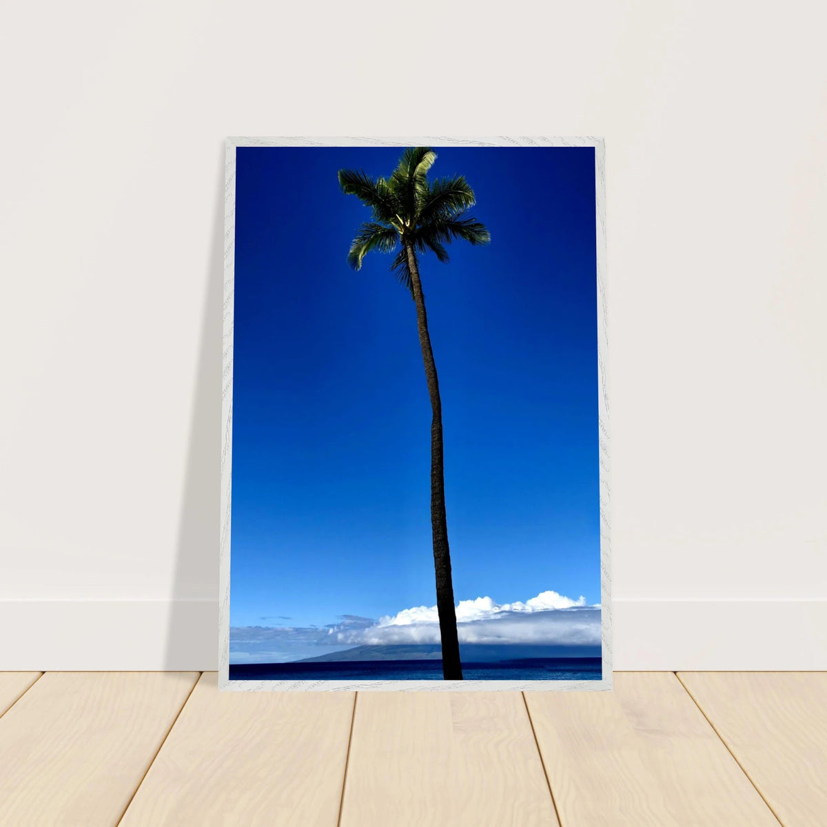 Hawaii Majestic Palm Tree Maui Mounted Framed Poster – Travel Collection Studio Edition Spring '26: Hawaii Edition - CaliCuration