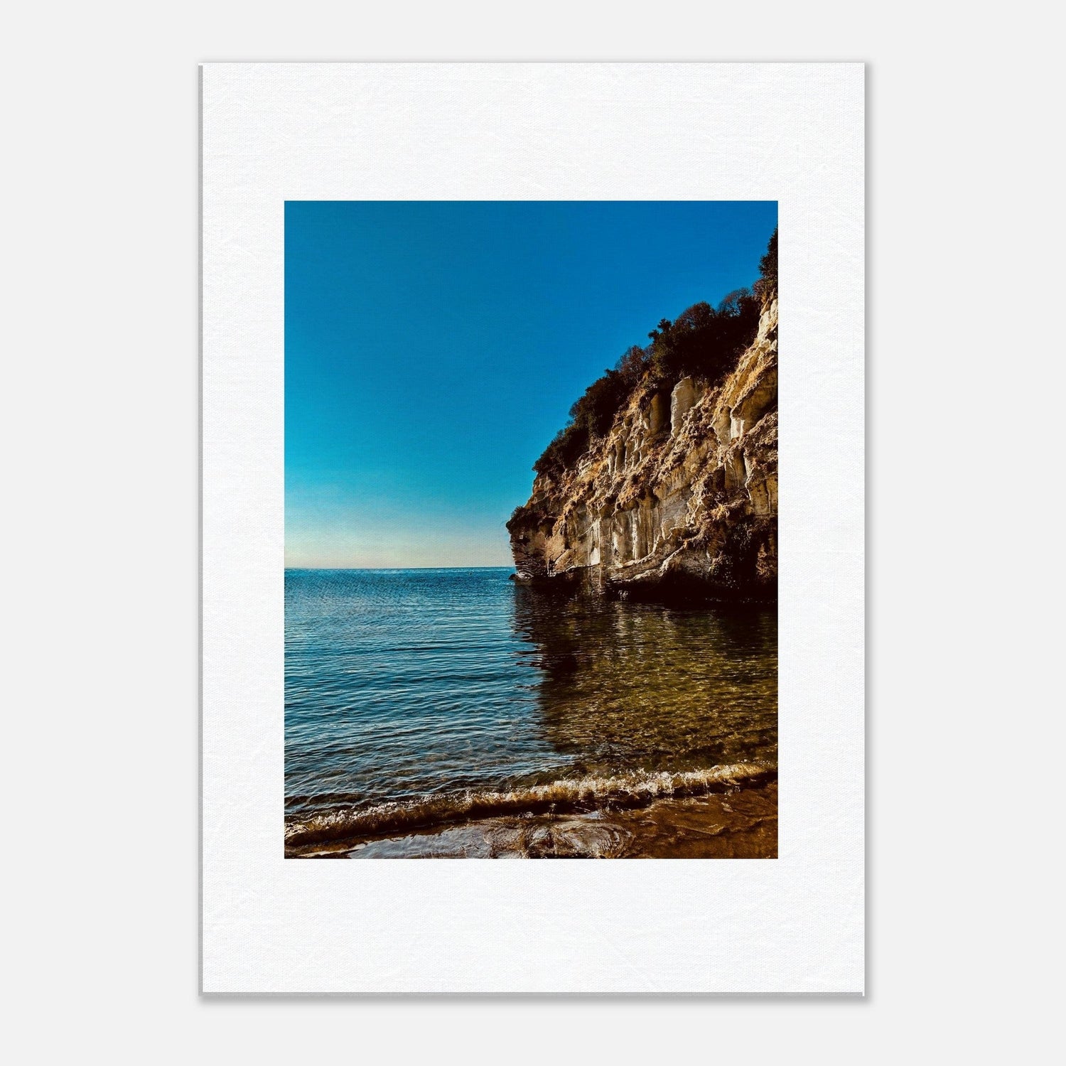 Mediterranean Bay Sunrise Canvas Art - Endless Summer Vibes for Any Room - CaliCuration