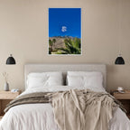 Palm Springs cloud-mounted wooden framed poster featuring California landscape, studio edition spring 2026 home decor art.