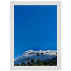 Mounted wooden framed poster of Desert Calm photo from California Poster Art studio edition, 8x12 inches, home decor wall art.