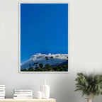 Mounted wooden framed poster of Desert Calm photo from California Poster Art studio edition, 8x12 inches, home decor.