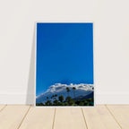 Mounted wooden framed poster of Desert Calm photo from California Poster Art, Studio Edition, 8x12 inch home decor wall art.