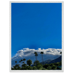 Mounted wooden framed poster of desert calm photo from California Poster Art studio edition, 8x12 inches, home decor art piece.