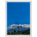 Mounted wooden framed desert calm poster from California Poster Art Studio Edition, showcasing a serene desert scene.