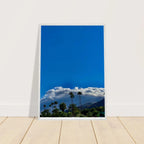 Mounted wooden framed poster of a desert calm photo from California Poster Art, studio edition, spring 2026, home decor artwork.