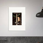 NYC Series framed poster featuring iconic street signs, urban decor print from the Studio Edition travel collection in a white frame.
