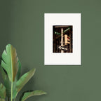 NYC Series framed poster featuring iconic street signs, urban decor print in white frame, part of My Store's travel collection.