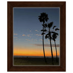 California Sunset Wall Art print by My Store featuring Venice Beach fall scene on canvas with wood frame, studio edition.