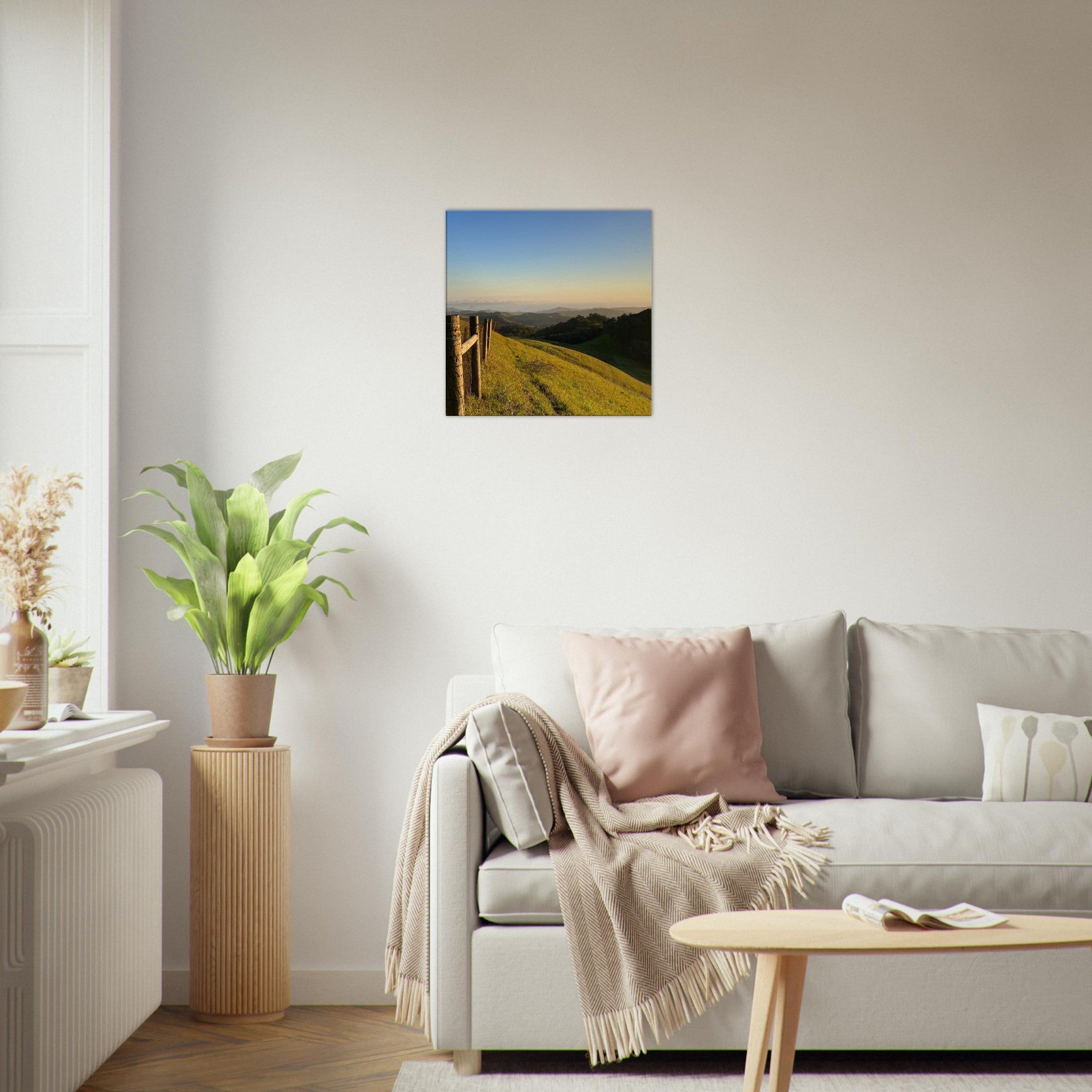 Canvas print of Central Coast Sunset wall art featuring California coastal scenery, studio edition by My Store.