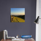 California canvas wall art featuring a Central Coast sunset print, studio edition 20x30 cm, vibrant coastal landscape artwork.