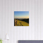 California canvas wall art featuring a Central Coast sunset, studio edition print on high-quality material, 20x30 cm.