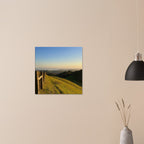 California canvas wall art featuring a Central Coast sunset print, studio edition on high-quality print material, 20x30 cm.