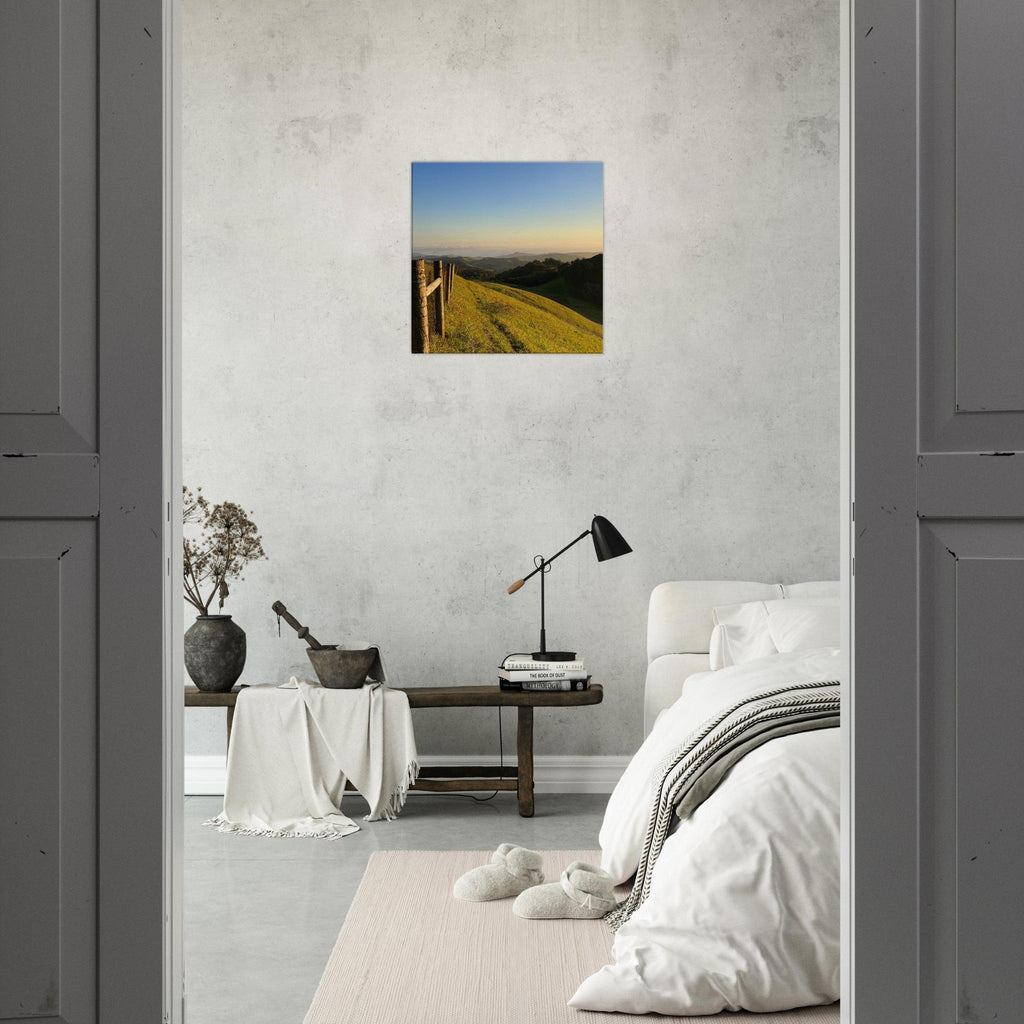 California Canvas art print featuring a Central Coast sunset, 20x30 cm wall art in studio edition on high-quality canvas material
