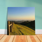 California canvas wall art featuring a Central Coast sunset print on 20x30 cm material, Studio Edition, ideal for coastal home decor.