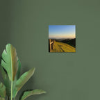 Canvas art print of a Central Coast sunset, California wall art, Studio Edition, 20x30cm, featuring vibrant coastal scenery.