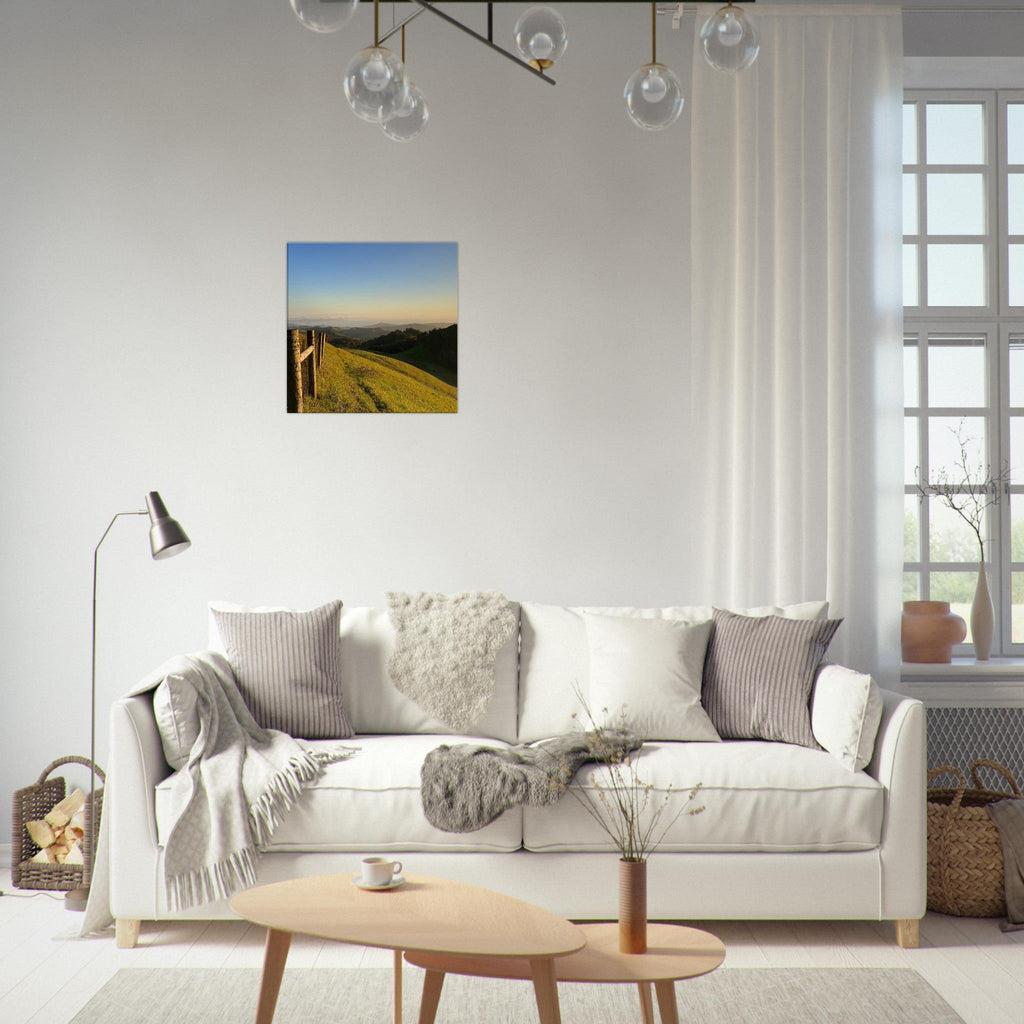 California canvas wall art featuring a Central Coast sunset, studio edition print on durable canvas material, 20x30 cm size.