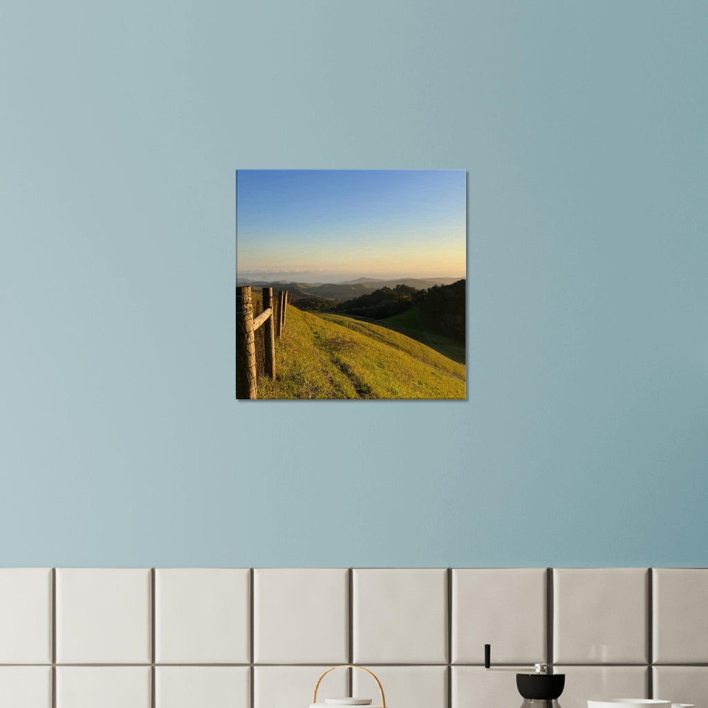 Canvas art print of a Central Coast sunset, California wall art by Studio Edition, 20x30 cm, vibrant coastal scene on canvas material.