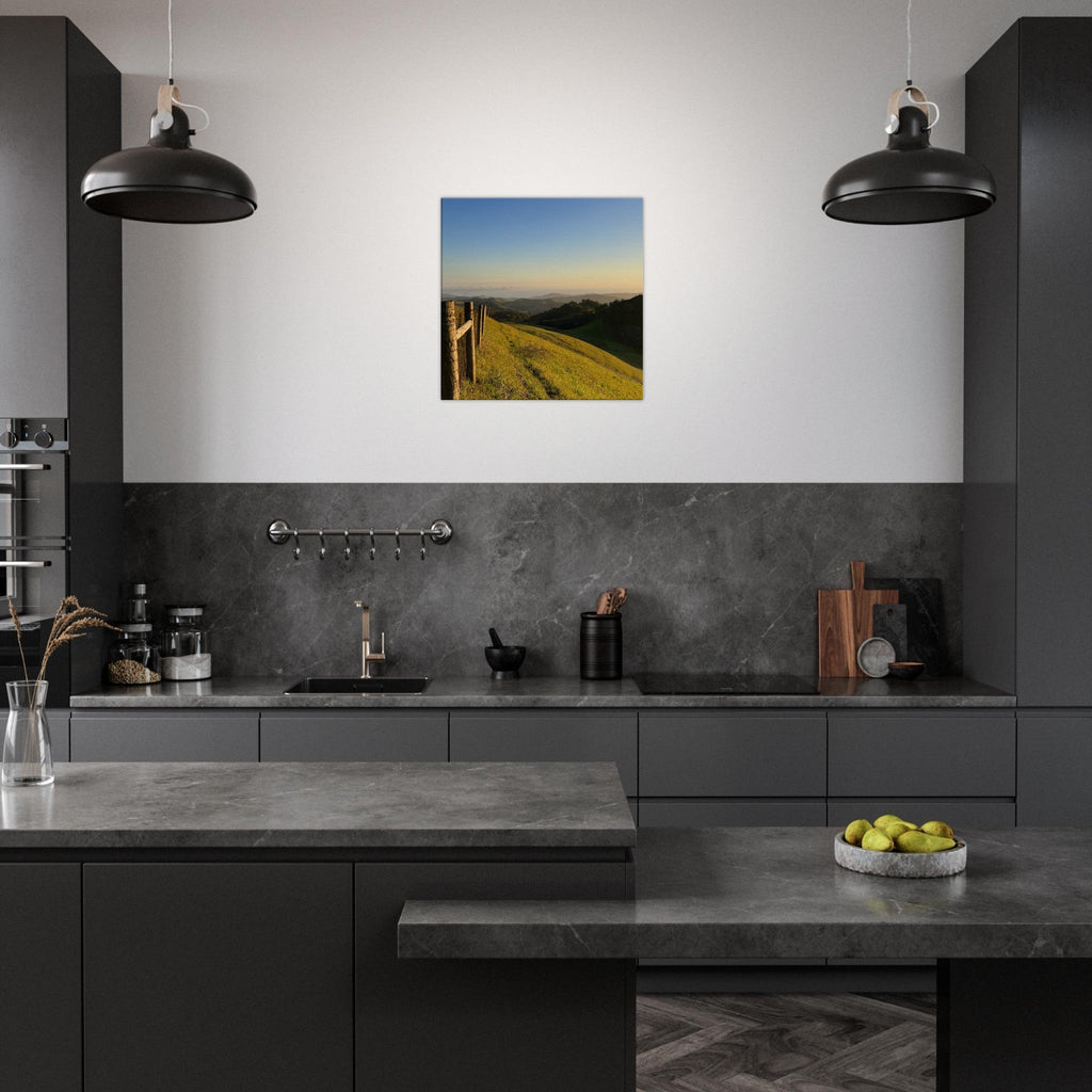 Canvas art print of a Central Coast Sunset, California wall art in studio edition, featuring vibrant sunset colors on 20x30 cm canvas.