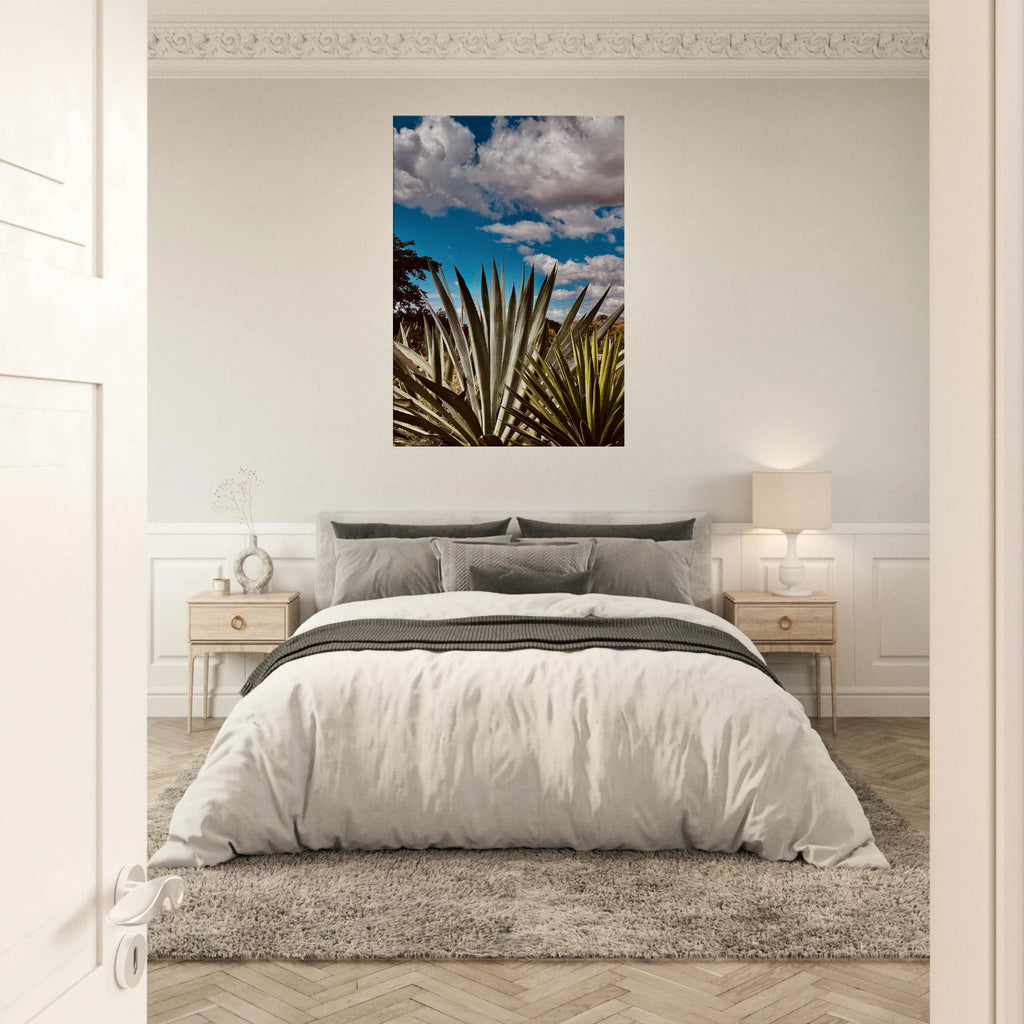 Stunning canvas artwork of Oaxaca Desert mezcal plantation from the Travel Collection by My Store, Spring '26 edition.