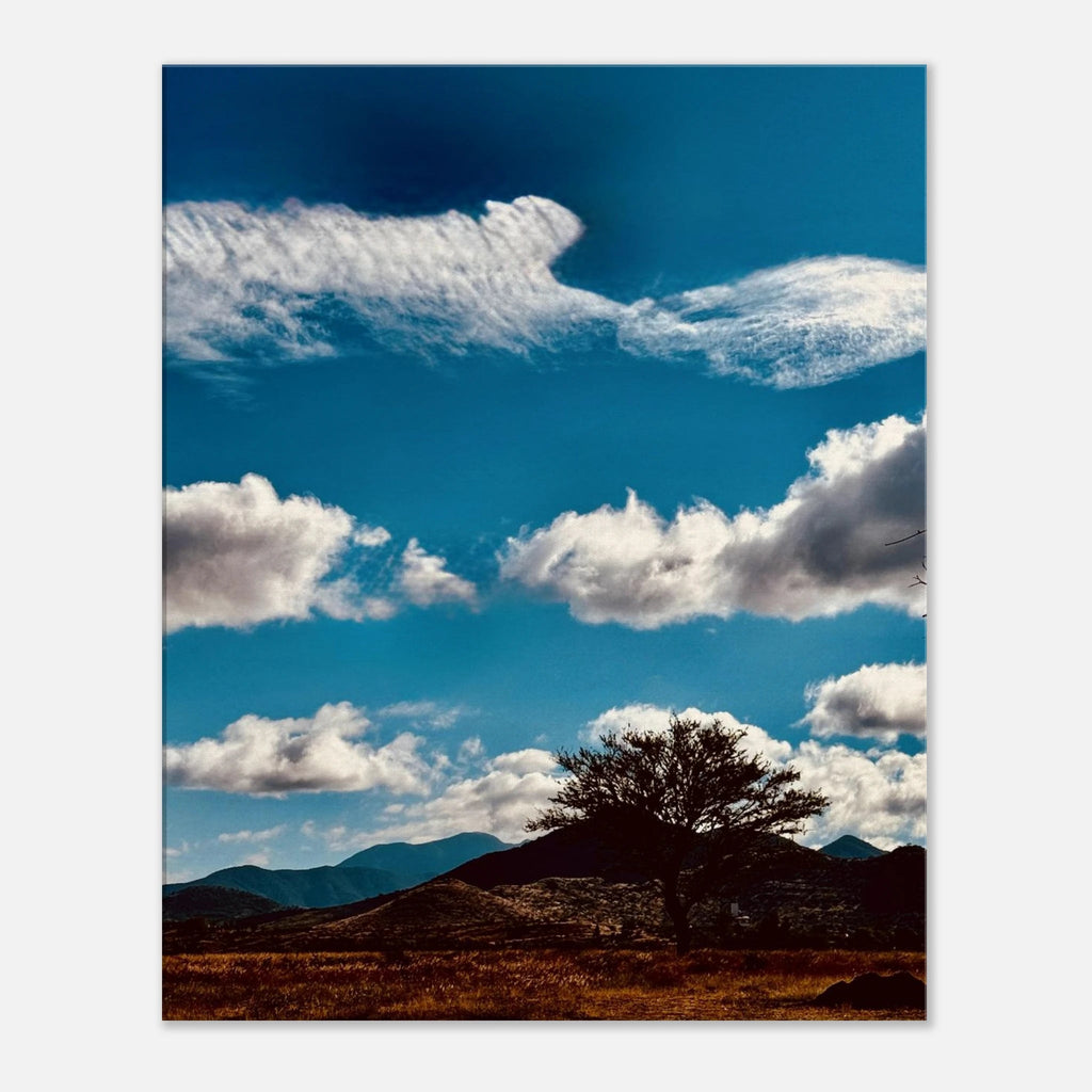 Oaxaca Mountains canvas artwork from the Travel Collection, showcasing vibrant colors and scenic views of Mexico.