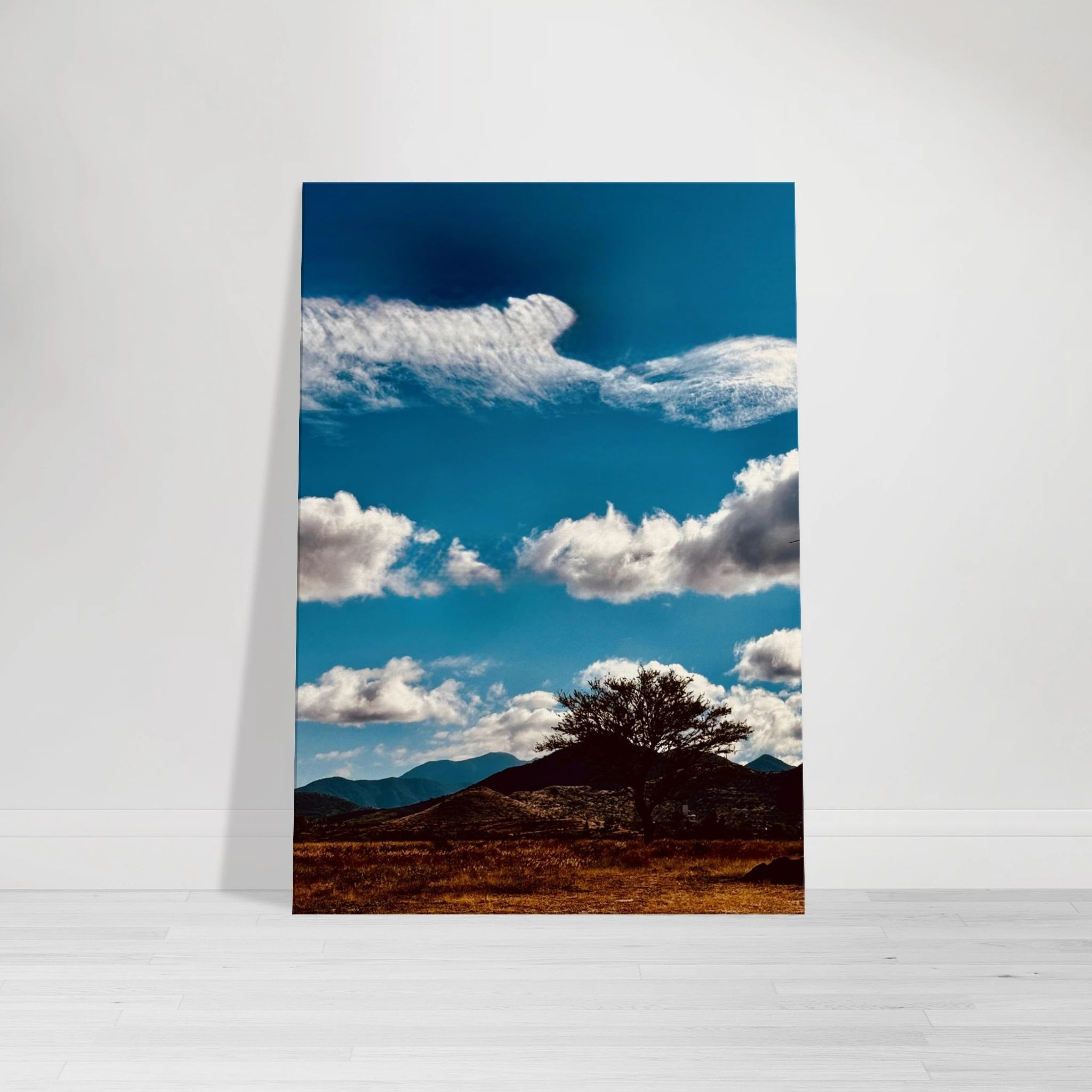 Oaxaca Mountains canvas artwork showcasing vibrant colors from the Spring '26 travel collection by My Store.