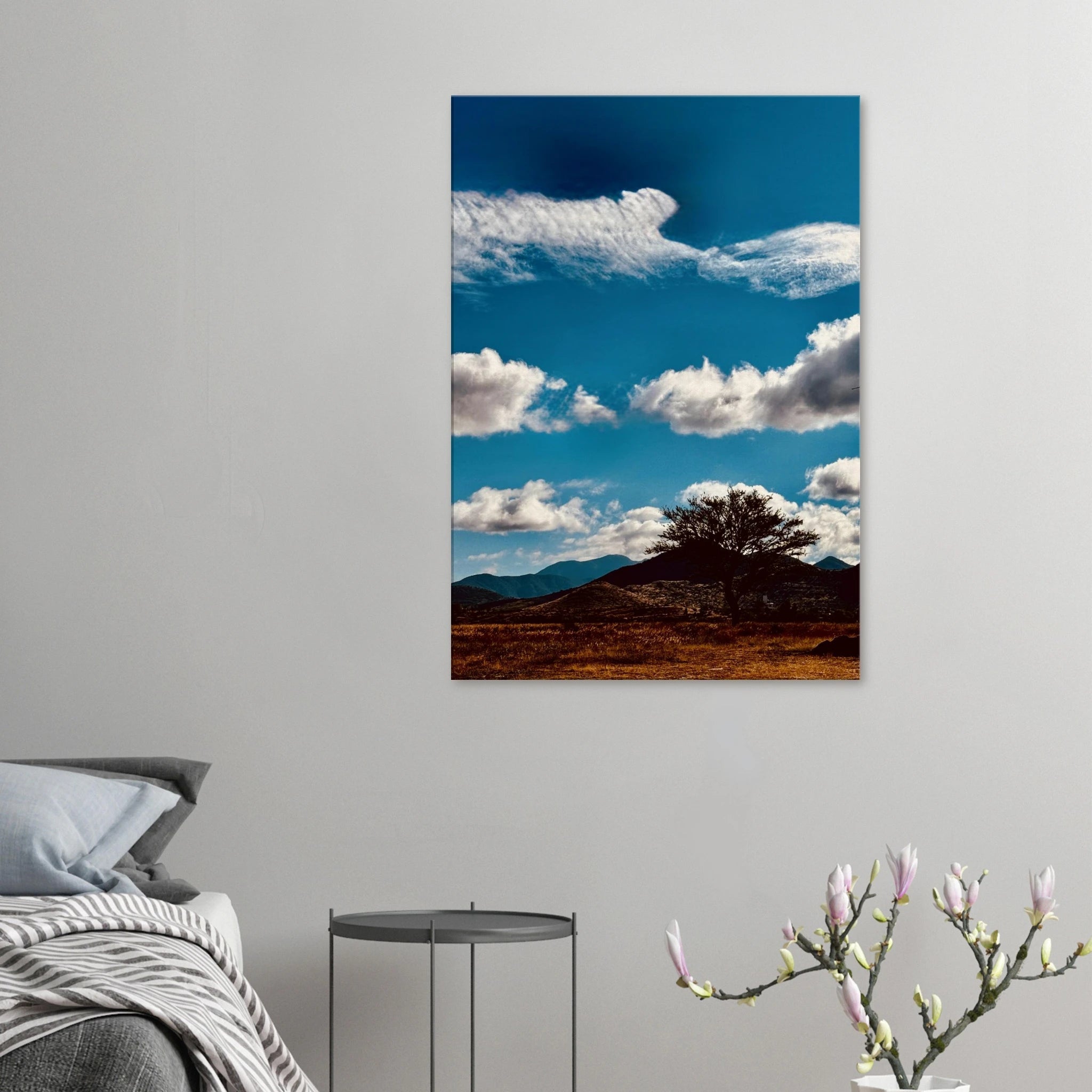 Oaxaca Mountains canvas artwork from the Travel Collection, showcasing vibrant colors and scenic landscapes.