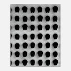 Black and white monochrome skull grid canvas wall art, minimalist statement photography from the Travel Collection Studio Edition.