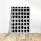 Black and white Monochrome Skull Grid canvas wall art, minimalist skull design, travel collection studio edition print, abstract photography.