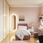 Moody SoCal Beach wall art print on canvas, ideal for bedroom decor, featuring a California beach scene in studio edition.