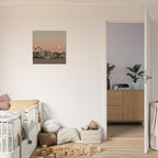 California Beach wall art print by Moody SoCal, featuring a scenic beach scene on a 20x30 cm canvas for bedroom decor.