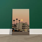 California canvas beach wall art print featuring Moody SoCal Beach scene, ideal for bedroom wall decor, Studio Edition by My Store.
