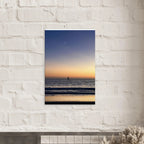 SoCal Fall Sunset canvas print by My Store, 20x30cm, featuring vibrant fall colors and a New Moon magical vibe in California style.