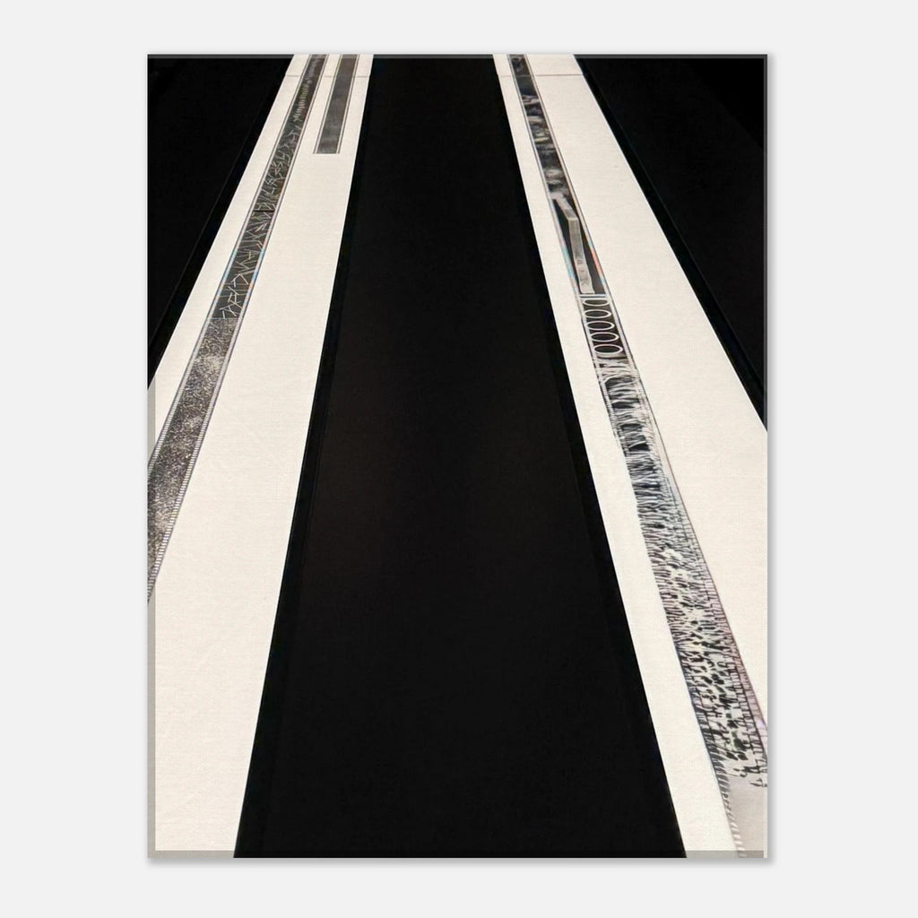 Abstract print from the Travel Collection Studio Edition on canvas, featuring vibrant spring-inspired artwork.