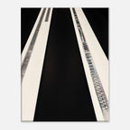 Abstract print from the Travel Collection Studio Edition on canvas, featuring vibrant spring-inspired artwork.