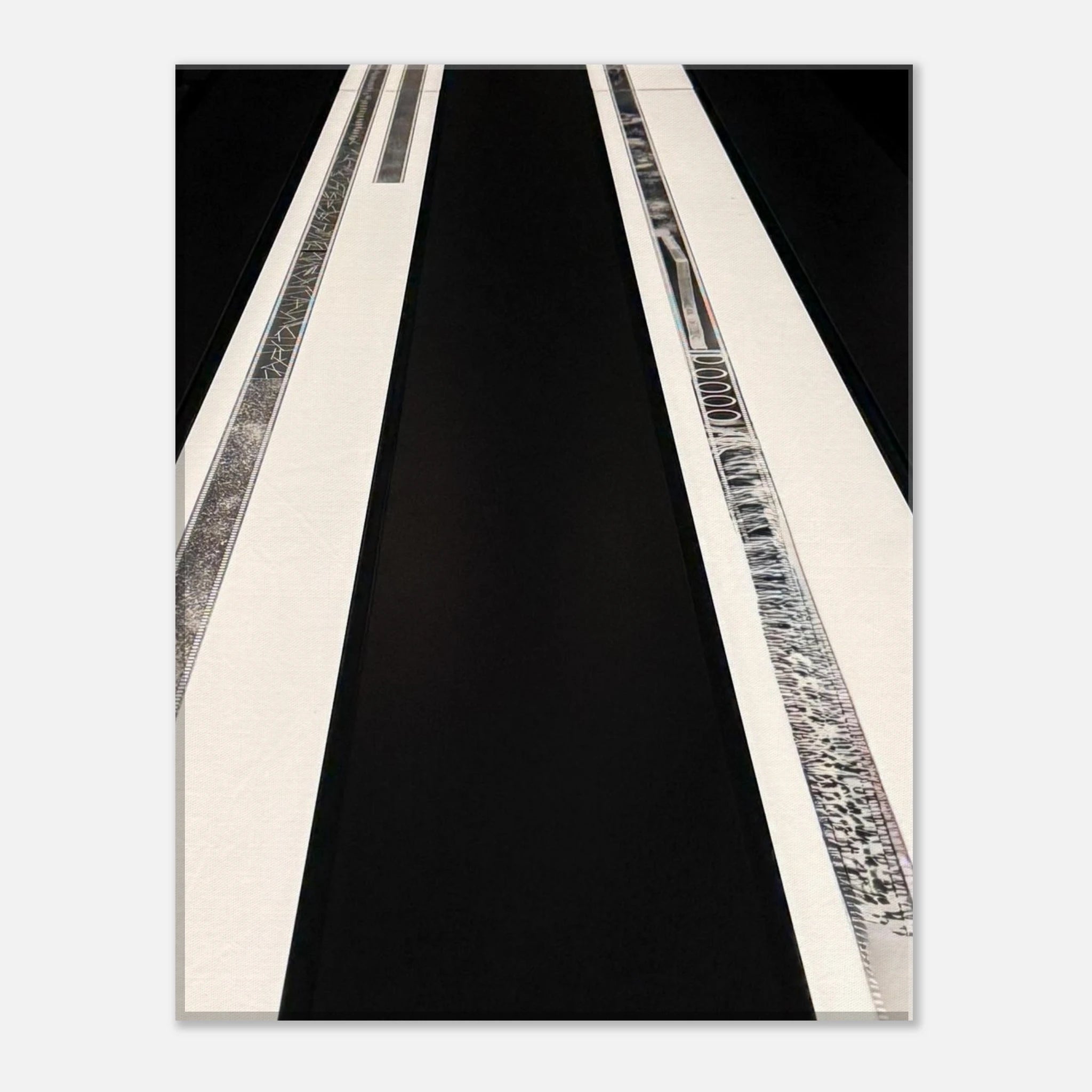 Abstract print from the Travel Collection Studio Edition on canvas, featuring vibrant spring-inspired artwork.