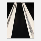 Abstract print from the Travel Collection Studio Edition Spring 2026, showcasing vibrant colors on canvas material.