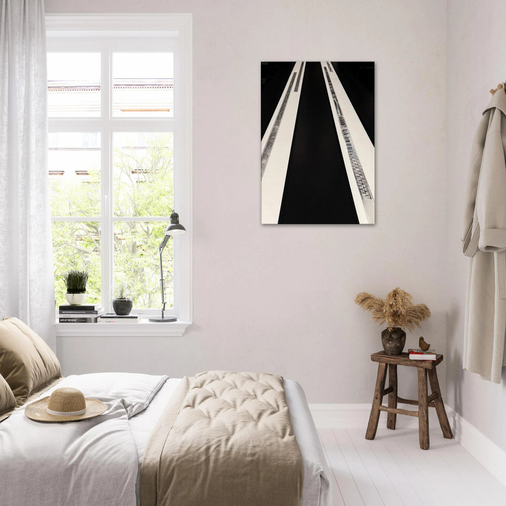 Abstract design canvas print from the Travel Collection Studio Edition Spring 2026 by My Store, featuring vibrant colors and artistic details.