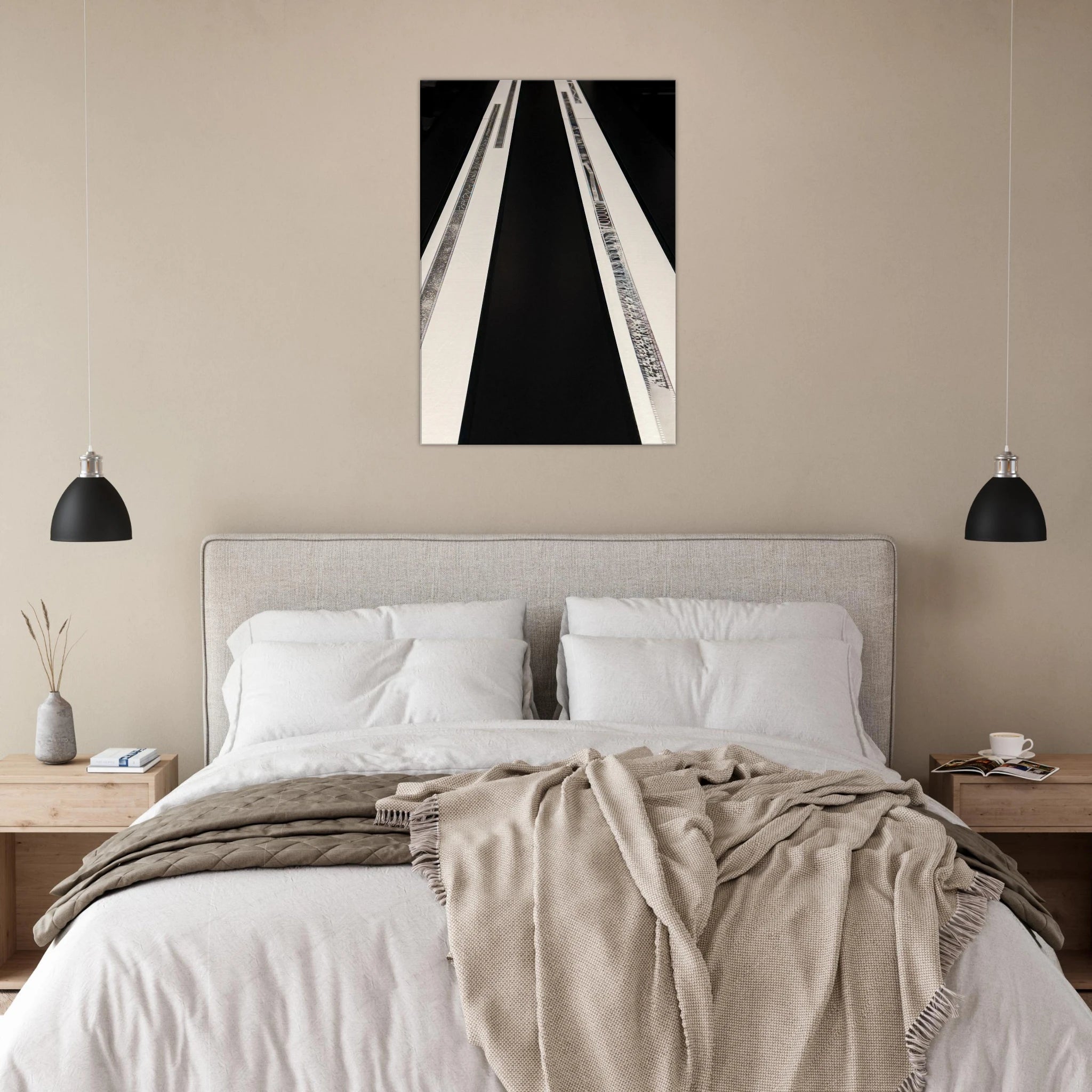 Abstract print from the Travel Collection Studio Edition Spring 2026 canvas, showcasing vibrant colors and artistic design.