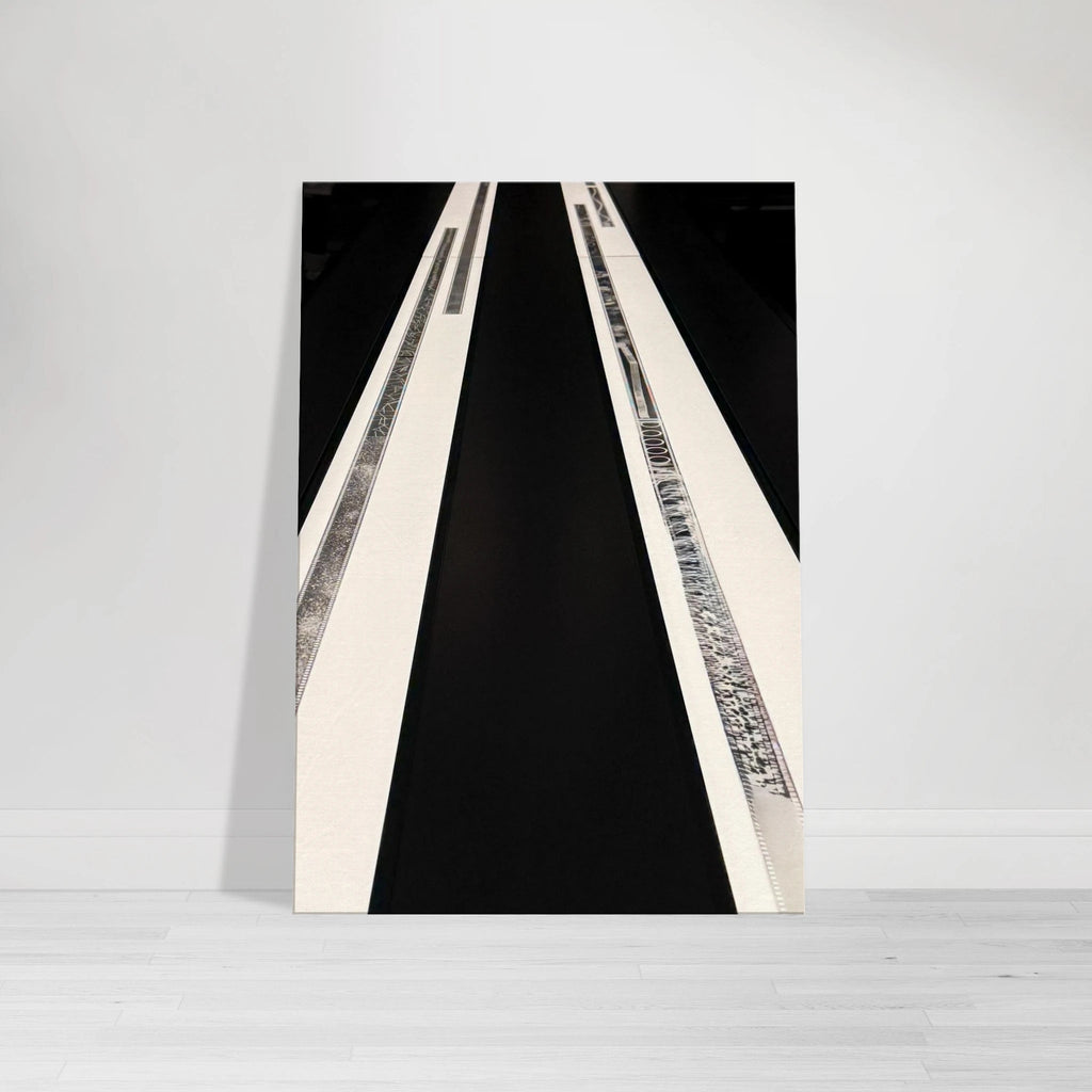 Abstract print from the Travel Collection Studio Edition Spring 2026, featuring vibrant colors on high-quality canvas.