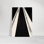 Abstract print from the Travel Collection Studio Edition Spring 2026, featuring vibrant colors on high-quality canvas.