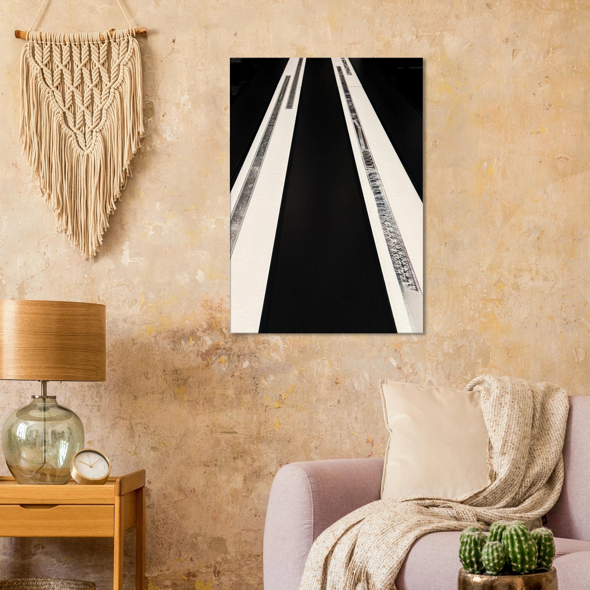 Abstract Spring 2026 canvas print from the Travel Collection Studio Edition, showcasing vibrant, modern artwork on high-quality print material.