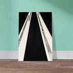 Abstract print on canvas from the Travel Collection Studio Edition Spring 2026, featuring vibrant spring-inspired artwork.