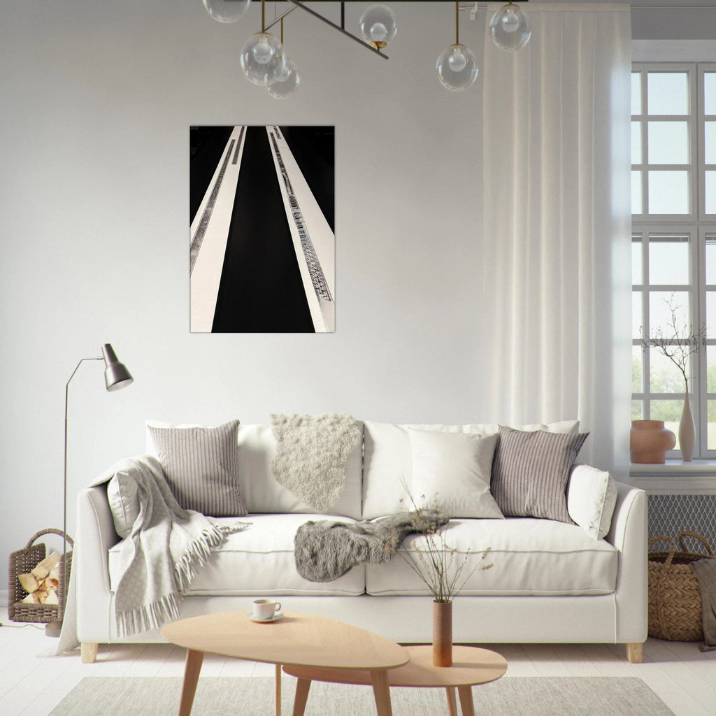 Abstracts print from the Travel Collection Studio Edition Spring 2026, showcasing vibrant colors on canvas artwork.