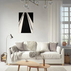 Abstracts print from the Travel Collection Studio Edition Spring 2026, showcasing vibrant colors on canvas artwork.