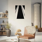 Abstract art print from the Travel Collection Studio Edition Spring 2026, featuring vibrant colors and modern design on canvas.