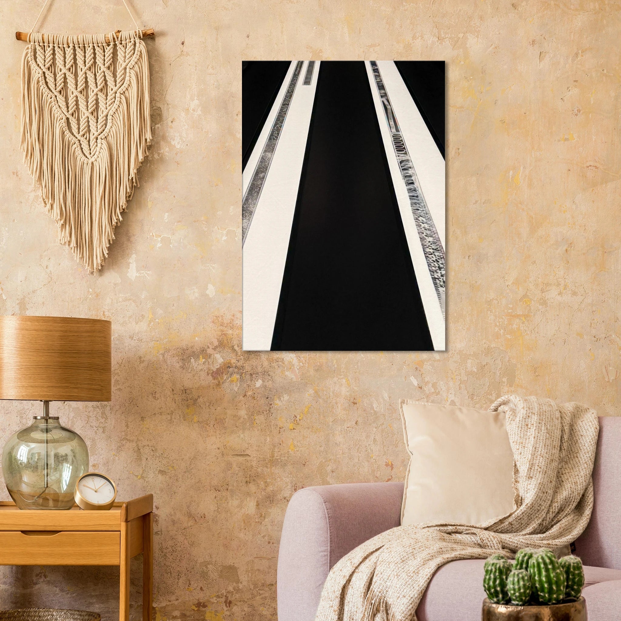 Abstract spring 2026 canvas print from the Travel Collection Studio Edition by My Store, featuring vibrant, artistic design.