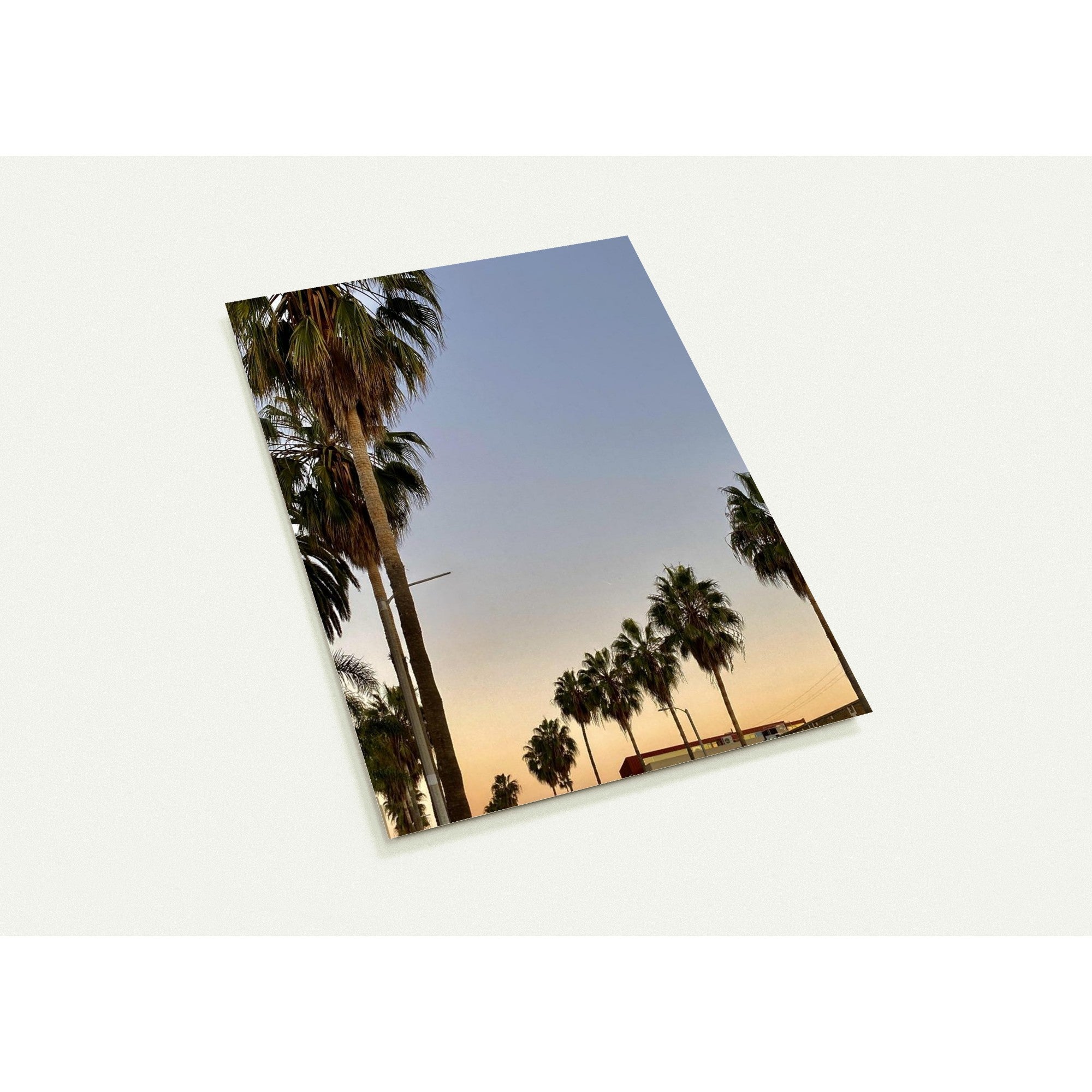 Set of 10 Venice Beach greeting cards by My Store featuring SoCal vibes, printed on high-quality material with colorful beach scenes.