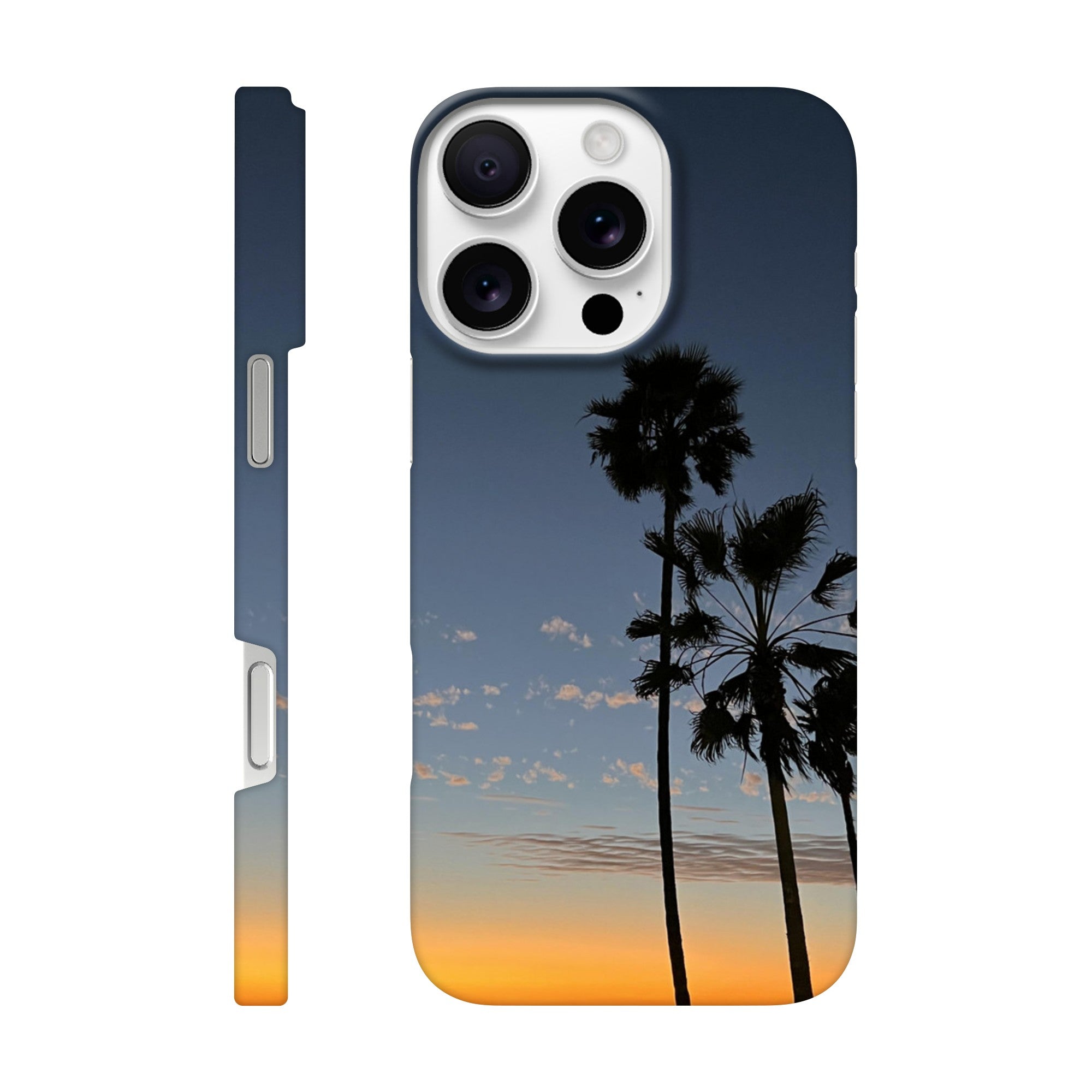 Magical Venice Beach sunset iPhone 16 Pro Max case with slim, chic print design capturing endless summer vibes.