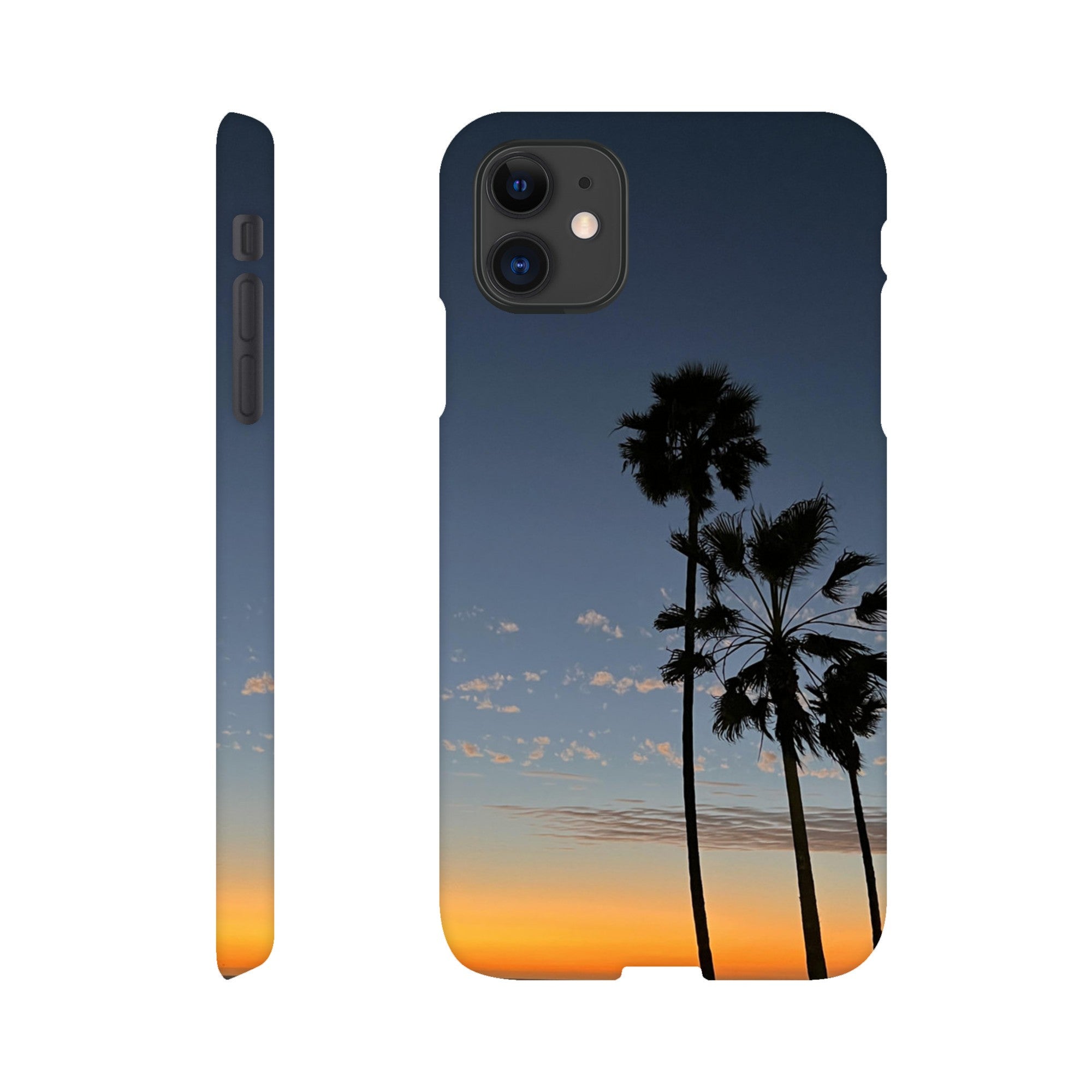 Magical Venice Beach Sunset iPhone 16 Pro Max case with a chic, slim design featuring vibrant summer sunset print and endless summer vibes.