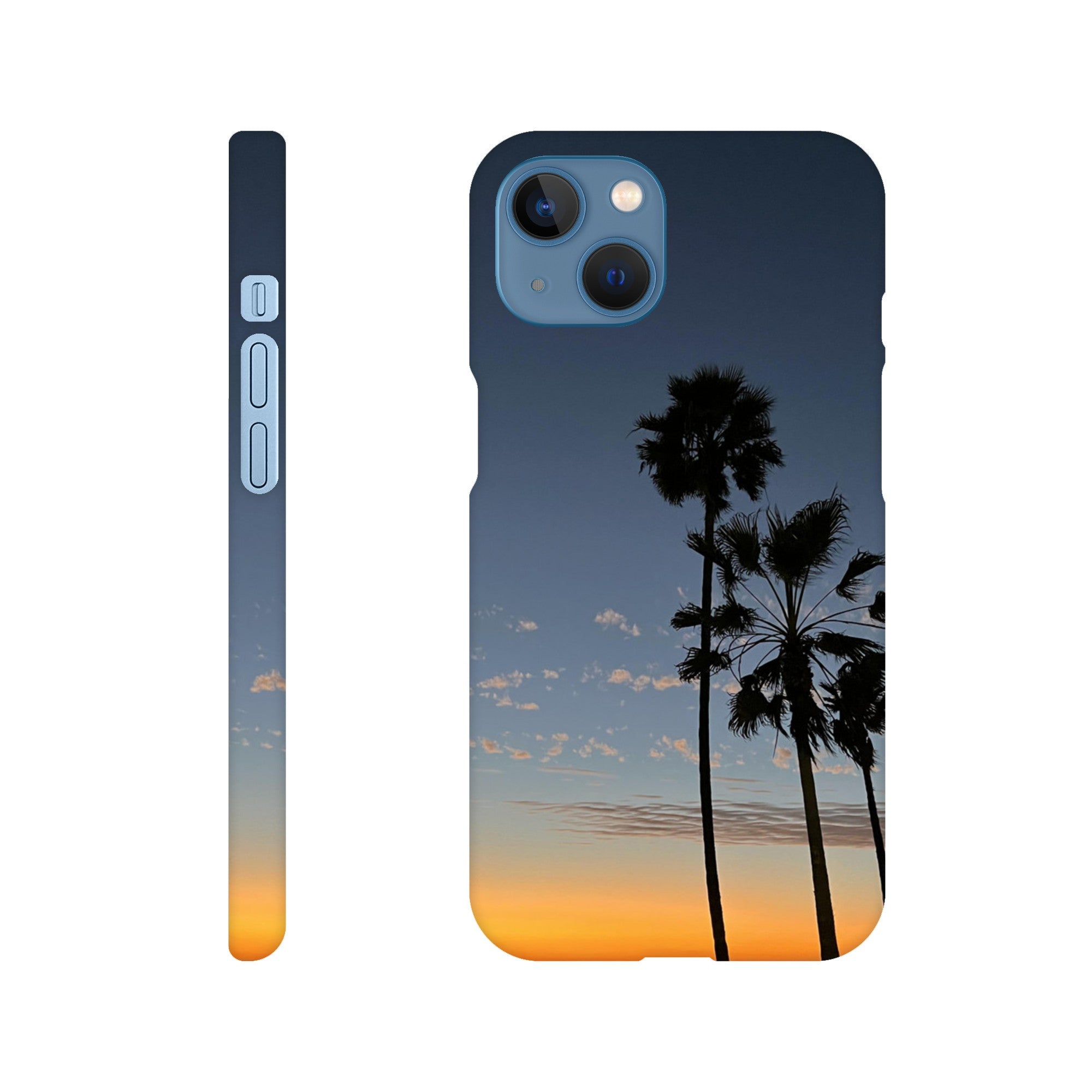 Magical Venice Beach Sunset iPhone 16 Pro Max case featuring a slim, chic print with endless summer vibes and vibrant sunset scene.